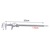 Durable 0-150mm Stainless Steel Vernier Caliper With Dial High Precision Measuring Tool