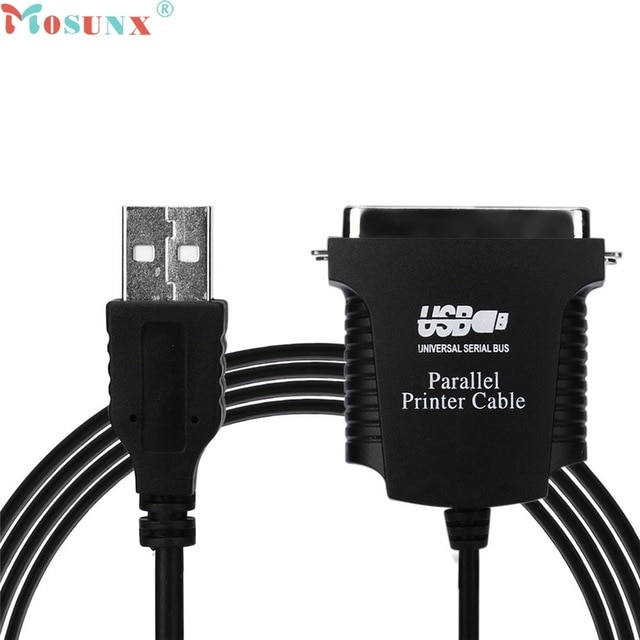 New USB To DB36 Female Port Parallel Printer Print Converter Cable LPT drop shipping 0720