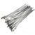 100pcs High Quality Stainless Steel Self Locking Cable Ties For Ship Electricity 300x4 6mm
