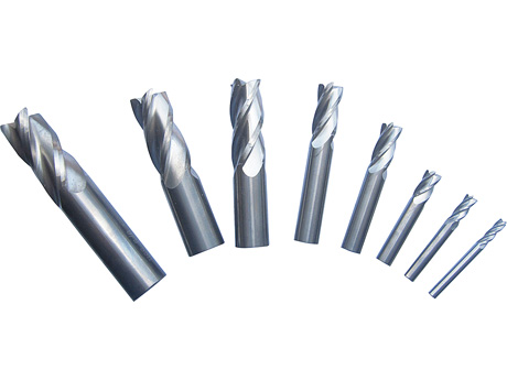 8 pc SAE Fluted End Mills