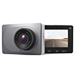 YI Smart Dash Cam, 2.7 Inch Screen 1080P60 FHD 165 Wide Angle Front Dashboard Camera Car DVR Vehicle Recorder with ADAS, G-Sensor, Phone APP, WDR, Loop Recording - Grey