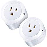 Smart Plug, Etekcity WiFi Outlet, Works with Alexa, Echo, Google Home and IFTTT, Energy Monitoring and Timer, Control Appliances Anywhere, No Hub Required, ETL Listed, FCC Certified, 2 Years Warranty, 2 Pack
