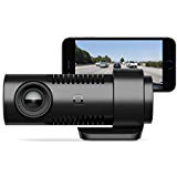 nonda ZUS Smart Dash Cam with ZUS App, Front Dash Cam HD 1080P Video, Sony IMX323 Sensor, 140° Wide Angle, G-Sensor, Enhanced Night Vision, Loop Recording, Built-in WiFi, SD Card Not Included