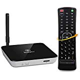 BuzzTV XPL3000 Platinum with Wireless Remote Bundle - Android 7.1.2 IPTV Set-Top Box with ARQ-100 Wireless Air Mouse Keyboard Remote - 4K Ultra HD - 2GB RAM 8GB Storage