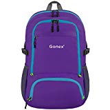 Gonex Lightweight Packable Backpack Hiking Daypack for Climbing, Cycling, Travelling Upgraded Version 30L Purple