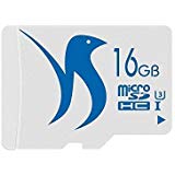 FATTYDOVE 16GB UHS-3 MicroSDHC Memory Card SD with Free Adapter for Android Phone/Tablet (16GB-U3)