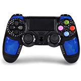 PS4 Controller Dual Shock 4 Wireless Controller– Joystick with Sixaxis, Bluetooth, Super Power, Micro USB, Multi-touch Clickable Touch Pad（Dipsey Diamond）
