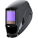 Antra DF161219 TOP Optical Class 1/1/1/1 Digital Controlled Solar Powered Auto Darkening Welding Helmet Wide Shade 4/5-9/9-13 with Grinding Feature Extra Lens CoversGreat for Tig, MIG, MMA, Plasma