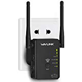 Wavlink High Power Wifi Range Extender 300Mbps Wifi Repeater Router WiFi Signal Booster Amplifier Wall Plug Wireless Access Point with Ethernet Port External Antenna and WPS Button