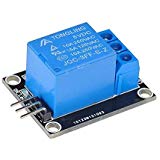 Lysignal 1 Channel 5V Relay Module Relay Board with Indicator Light LED for SCM Household Appliance Control