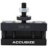 Accusize Industrial Tools Bxa Turning and Facing Holder, Working with 5/8 inch Turning Tools, Quick Change Tool Holder, Style 1, 0250-0201