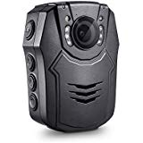 BOBLOV Body Camera 1296P Body Worn Mounted Cam Lightweight Night Vision 150 Degree Angle Playback Charging 1 Hours for 7Hours Recoding (Built-in 32G)