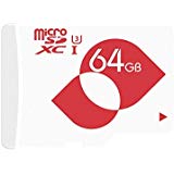 MENGMI 64GB Micro SD Card Class 10 U3 microSDXC Memory Card 64GB Ultra High Speed 80MB/s SD Card with SD Adapter for Tablet/Phone (64GB U3)