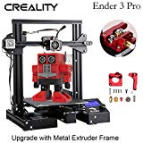 Creality Ender 3 Pro 3D Printer Upgrade with Flexible Magnetic Build Surface Plate and MeanWell Power Supply 220x220x250mm DIY KIT