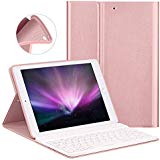 Keyboard Case for New iPad 2018/2017 9.7&quot; / iPad Air/iPad Air 2 - GOOJODOQ [Upgrade] Soft TPU Back Stand Cover[Viewing Angle Adjustable]+Magnetically Detachable Wireless Bluetooth V3.0 Keyboard