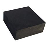 OTOOLWORLD 99.9% Purity Graphite Ingot Block EDM Graphite Plate Milling Surface (50x50x20MM)
