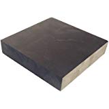 OTOOLWORLD 99.9% Purity Graphite Ingot Block EDM Graphite Plate Milling Surface (100x100x20MM)