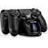 PS4 Controller Charger, PS4 Charging Dock, Dual Charger with Charging Status Display Screen for Playstation 4 / PS4 Slim / PS4 Pro Dualshock 4 Wireless Controller