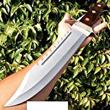 NEW! 16.5&quot; FULL TANG RAMBO BOWIE MACHETE TACTICAL SURVIVAL HUNTING FIXED BLADE KNIFE