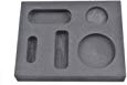 OTOOLWORLD Graphite Ingot Mold 1/4 1/2 1 Ounce Gold Melting Casting Refining also silver with Bar Coin Combo mould