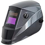Antra AH6-260-001X Solar Power Auto Darkening Welding Helmet with AntFi X60-2 Wide Shade Range 4/5-9/9-13 with Grinding Feature Extra Lens Covers Good for TIG MIG MMA Plasma