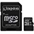 Kingston Digital Select 32GB microSDHC Class 10 UHS-I 80MB/s R 10MB/s W Flash Memory Card with Adapter