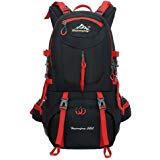 Hiking Backpack Nylon Waterproof Large Capacity Daypack for Outdoor Sports Travel Fishing Trip Cycling Skiing Climbing Camping Mountaineering