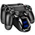 PS4 Controller Charger, OIVO Dual Shock 4 Controller Fast Charging Stand Docking Station Compatible with Sony Playstation 4 PS4/PS4 Slim/PS4 Pro Controller