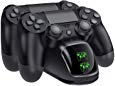 RockSolid PS4 Controller Charger, PlayStation 4 Charging Station, PS4 Charging Dock, PS4 Dual Shock Controller Charger For Sony PlayStation 4 Controller