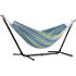 Vivere Double Oasis Hammock Combo with 9' Stand and Carry Bag