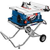 Bosch Power Tools 4100-10 Tablesaw - 10 inch Jobsite Table Saw with 25 Inch Cutting Capacity and Portable Folding Stand