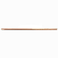 1x 99.9% Pure Copper Cu Metal Rod Tube Cylinder Diameter 6mm Length 200mm