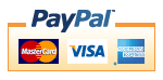Credit card or Pre-authorized Debit through PayPal