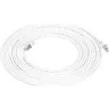 Amazon Basics Cat 7 High-Speed Gigabit Ethernet Patch Internet Cable - White, 25 Foot