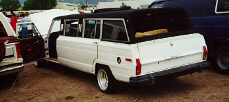 Grand Wagoneer Limo Back View